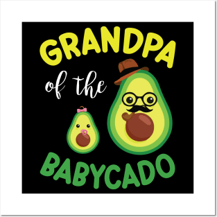 Avocados Dancing Together Happy Grandpa Of The Babycado Papa Posters and Art